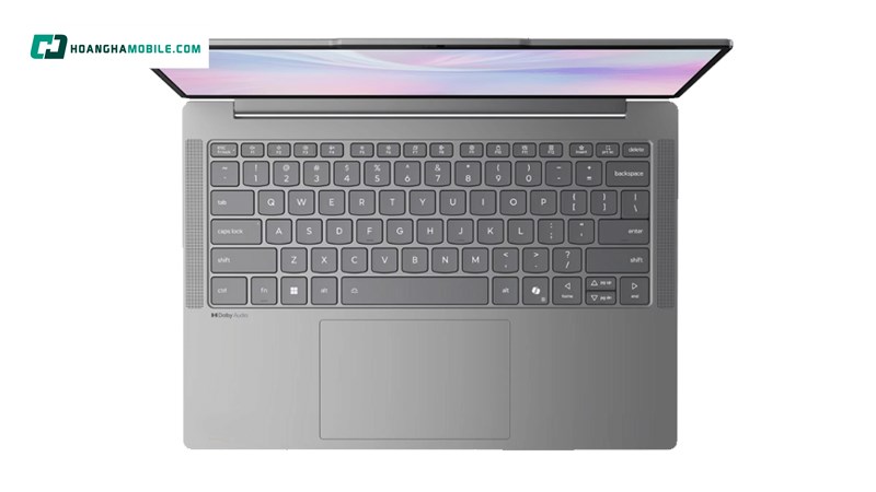 Laptop Lenovo IdeaPad Slim 5 14IAH10 (83NC001AVN) có bàn phím Chiclet và touchpad rộng rãi