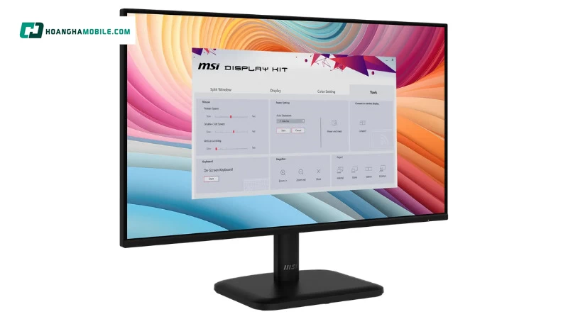 Tấm nền IPS cho góc nhìn rộng và màu sắc chân thực. Tấm nền IPS cho góc nhìn rộng và màu sắc chân thực.