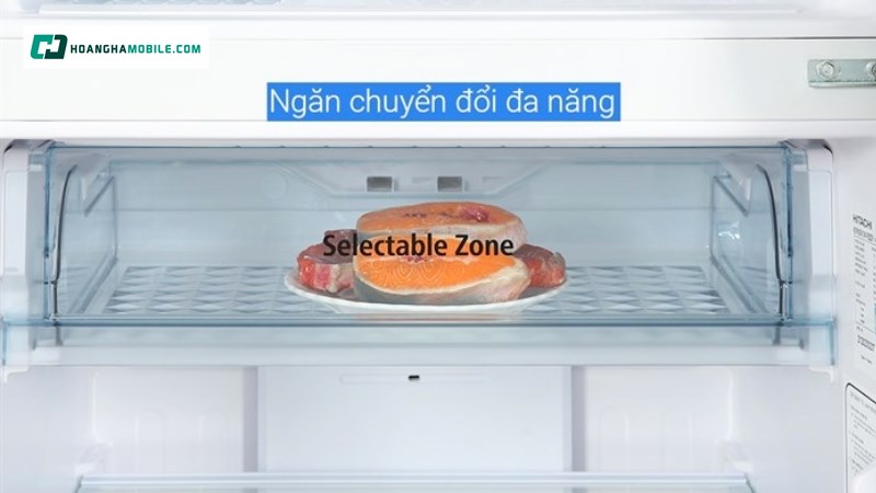 Ngăn cấp đông mềm Selectable Zone Ngăn cấp đông mềm Selectable Zone