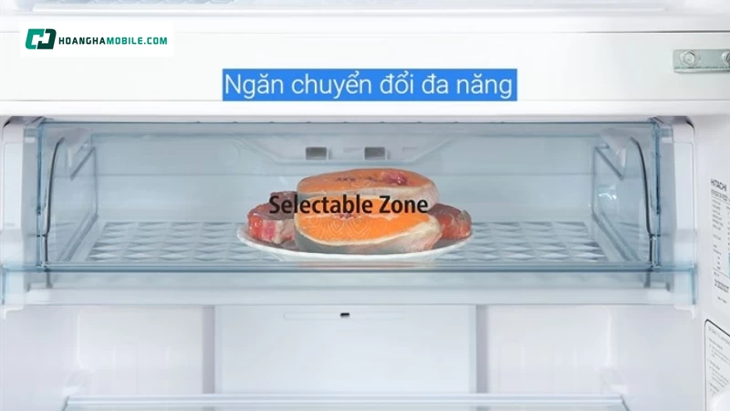 Ngăn cấp đông mềm Selectable Zone Ngăn cấp đông mềm Selectable Zone