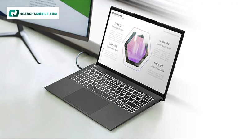 Màn hình mang đến trải nghiệm thị giác sống động và sắc nét. Màn hình mang đến trải nghiệm thị giác sống động và sắc nét.