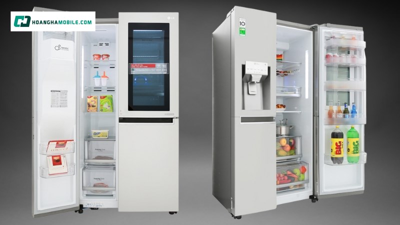 Giá tham khảo của tủ lạnh LG Inverter 601 lít Side By Side Giá tham khảo của tủ lạnh LG Inverter 601 lít Side By Side