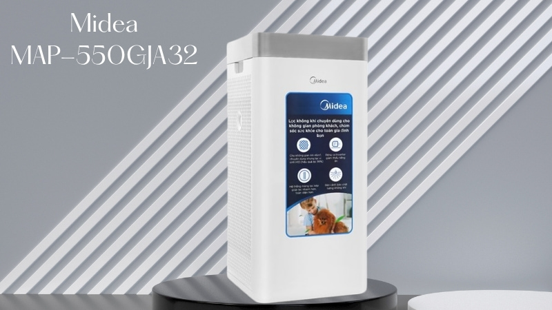Máy lọc không khí Midea MAP-550GJA32 Máy lọc không khí Midea MAP-550GJA32