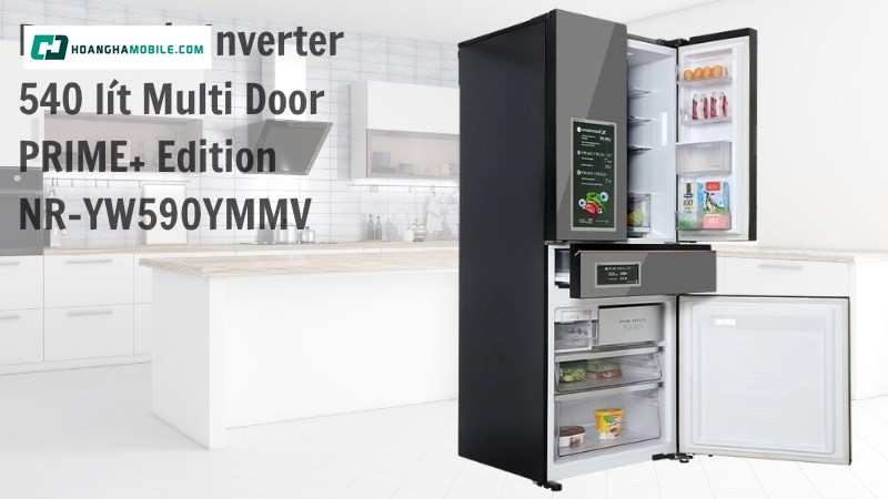 Tủ lạnh Panasonic Inverter 540 lít Multi Door