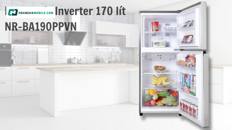 Tủ lạnh Panasonic Inverter 170 lít Tủ lạnh Panasonic Inverter 170 lít