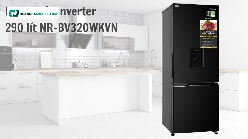 Tủ lạnh Panasonic Inverter 290 lít NR-BV320WKVN Tủ lạnh Panasonic Inverter 290 lít NR-BV320WKVN