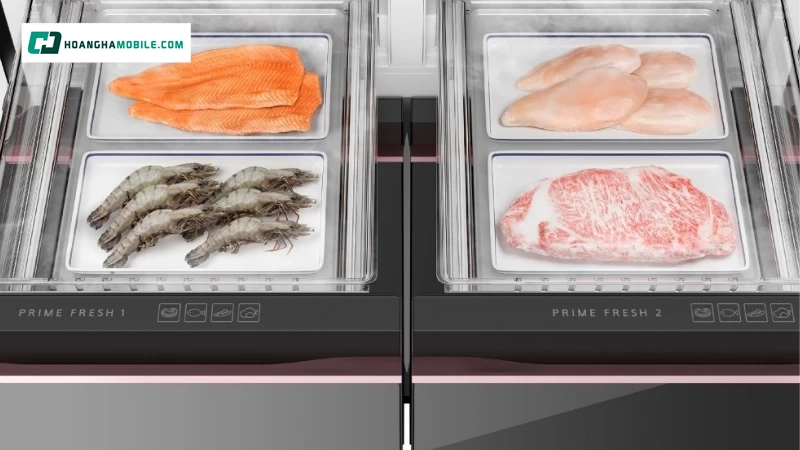 Ngăn cấp đông mềm Prime Fresh Ngăn cấp đông mềm Prime Fresh