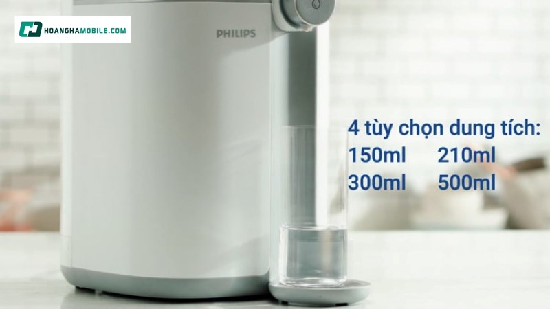 4 mức thể tích nước 4 mức thể tích nước