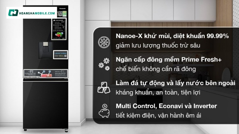 Giá tham khảo của tủ lạnh Panasonic Inverter 300 lít Giá tham khảo của tủ lạnh Panasonic Inverter 300 lít