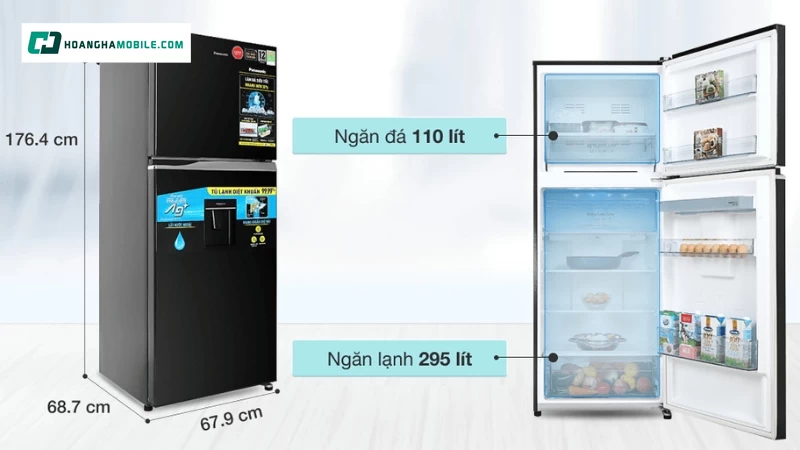 Panasonic Inverter 405 lít Panasonic Inverter 405 lít