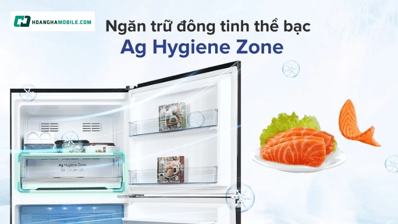 Ngăn trữ đông tinh thể bạc Ngăn trữ đông tinh thể bạc