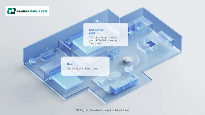 Tự động quay về dock sạc Tự động quay về dock sạc