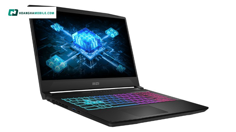 Kết nối toàn diện với laptop MSI Gaming Katana A15 AI B8VF. Kết nối toàn diện với laptop MSI Gaming Katana A15 AI B8VF.