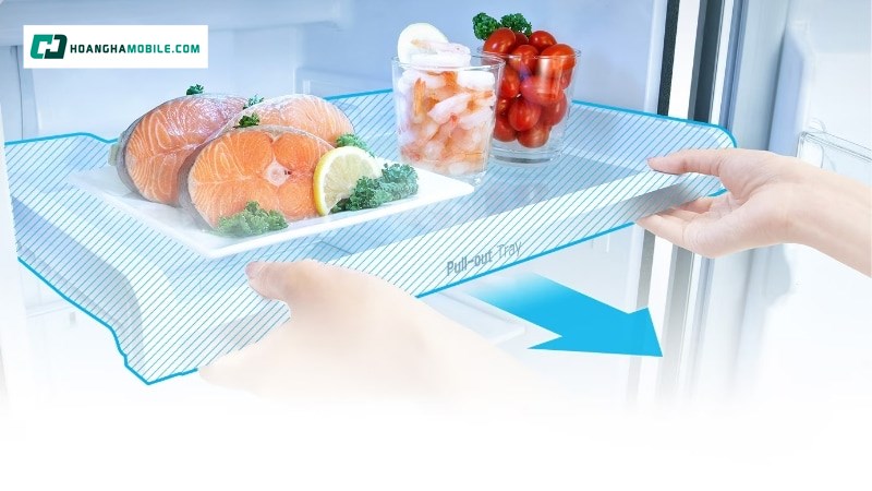 Khay kéo trượt tiện lợi