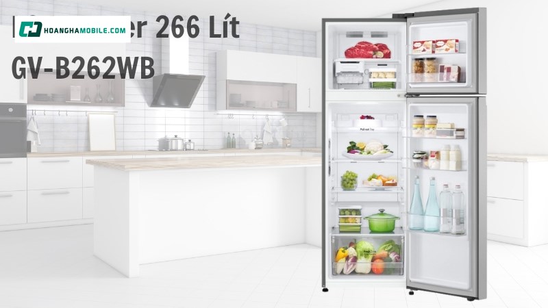 Tủ lạnh LG Inverter 266 lít Tủ lạnh LG Inverter 266 lít