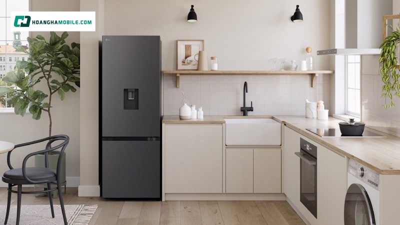 Tủ lạnh LG Inverter 332 lít LBD33BLM Tủ lạnh LG Inverter 332 lít LBD33BLM