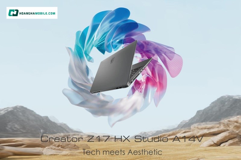 Laptop MSI Creator Z17 HX Studio A14VGT (272VN). Laptop MSI Creator Z17 HX Studio A14VGT (272VN).