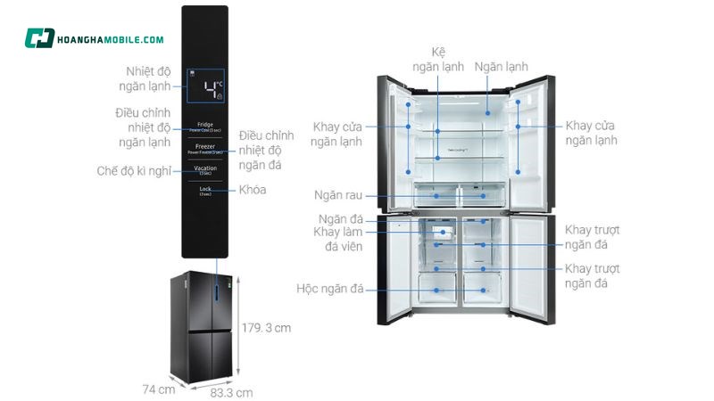 Kiểu dáng Multi Door tiện lợi