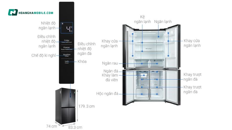 Kiểu dáng Multi Door tiện lợi Kiểu dáng Multi Door tiện lợi
