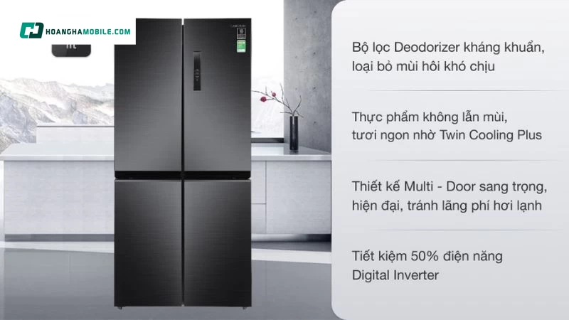 Giá tham khảo của tủ lạnh Samsung Inverter 488 lít Giá tham khảo của tủ lạnh Samsung Inverter 488 lít
