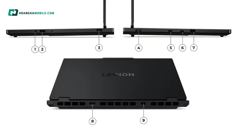 Kết nối tiên tiến của laptop Lenovo Legion 5 15AHP10 (83M0002XVN) giúp mở rộng không giới hạn Kết nối tiên tiến của laptop Lenovo Legion 5 15AHP10 (83M0002XVN) giúp mở rộng không giới hạn