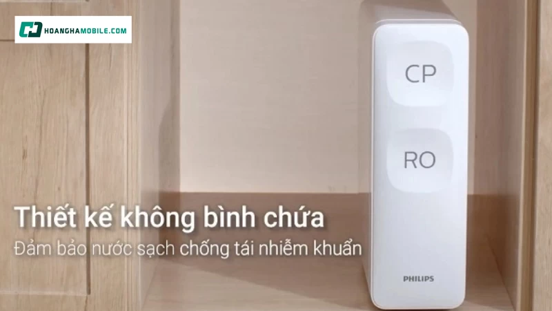 Thiết kế không bình chứa Thiết kế không bình chứa