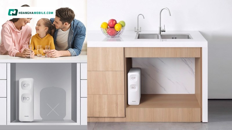 Máy lọc nước RO Philips để gầm Máy lọc nước RO Philips để gầm