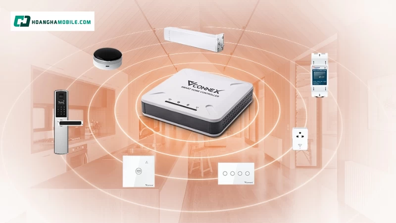 Công tắc thông minh & Bộ điều khiển trung tâm Vconnex Công tắc thông minh & Bộ điều khiển trung tâm Vconnex