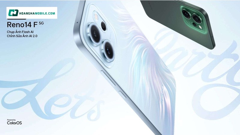 OPPO Reno14 F 5G sẽ là người bạn đồng hành giúp bạn ghi lại những khoảnh khắc quan trọng một cách sống động và sắc nét OPPO Reno14 F 5G sẽ là người bạn đồng hành giúp bạn ghi lại những khoảnh khắc quan trọng một cách sống động và sắc nét