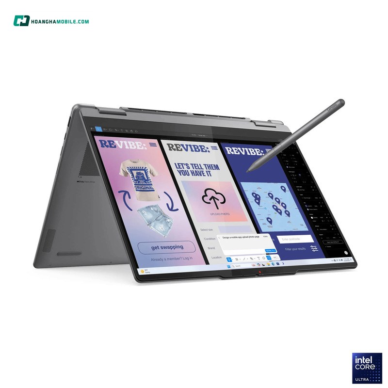 Laptop Lenovo Yoga 7 2-in-1 14ILL10 (83JQ0094VN) sở hữu đồ hoạ ấn tượng và pin bền bỉ