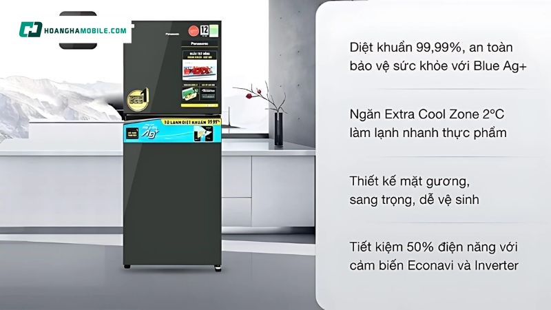 Giá tham khảo của tủ lạnh Panasonic Inverter 268 lít Giá tham khảo của tủ lạnh Panasonic Inverter 268 lít