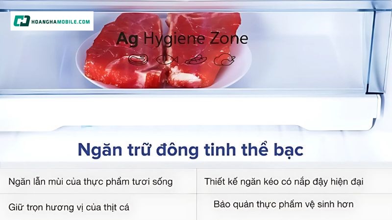 Ngăn trữ đông Ag Hygiene Zone Ngăn trữ đông Ag Hygiene Zone