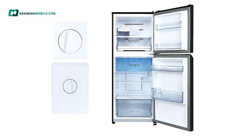 Thiết kế ngăn đá trên truyền thống Thiết kế ngăn đá trên truyền thống