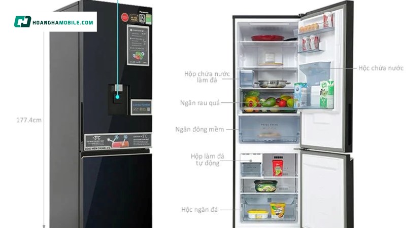 Giá tham khảo của tủ lạnh Panasonic Inverter 325 lít