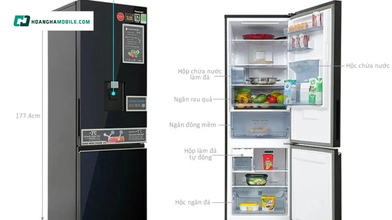 Giá tham khảo của tủ lạnh Panasonic Inverter 325 lít Giá tham khảo của tủ lạnh Panasonic Inverter 325 lít