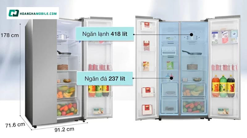 Không gian lưu trữ rộng rãi Không gian lưu trữ rộng rãi