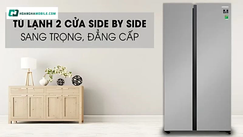 Kiểu dáng Side by Side Kiểu dáng Side by Side