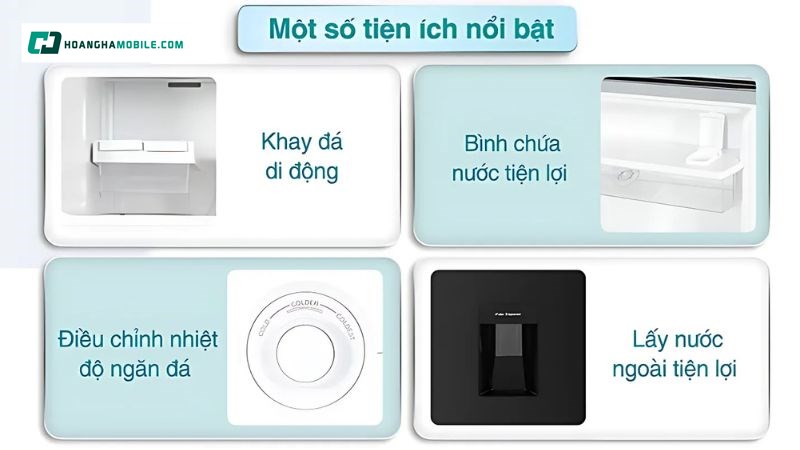 Trang bị nhiều tiện ích hiện đại