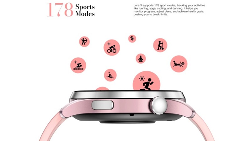 Hơn 178 chế độ thể thao đa dạng. Hơn 178 chế độ thể thao đa dạng.