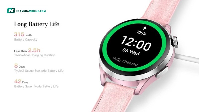 Viên pin dung lượng 315mAh. Viên pin dung lượng 315mAh.