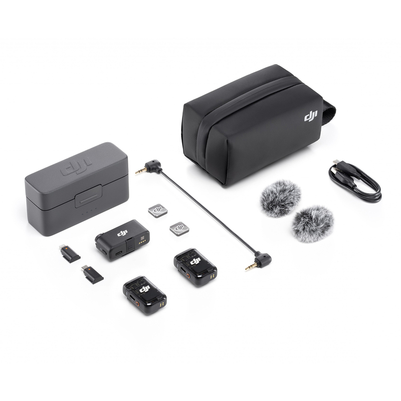 Microphone không dây DJI Mini (TX+TX+RX) 2 Mic 