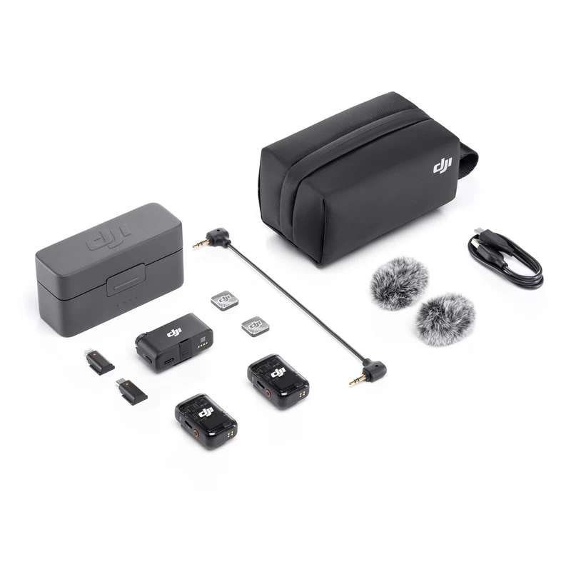 Microphone không dây DJI Mini (TX+TX+RX) 2 Mic Microphone không dây DJI Mini (TX+TX+RX) 2 Mic