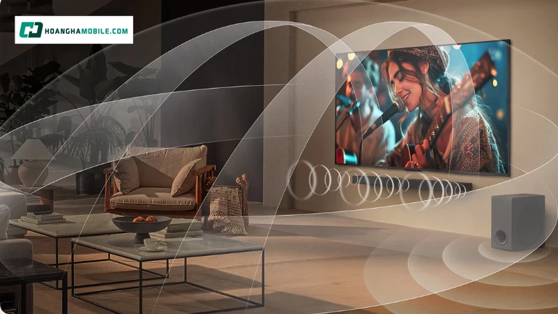 Âm thanh sống động với AI Sound 20W Âm thanh sống động với AI Sound 20W