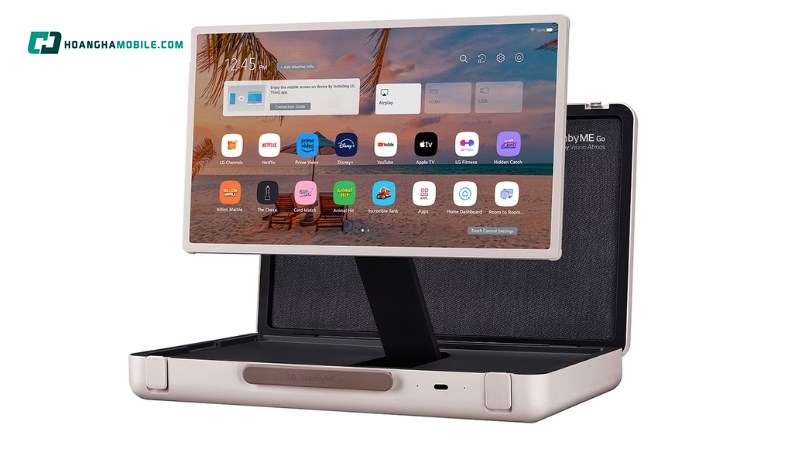 Thiết bị giải trí xách tay LG StanbyME Go 27 inch 27LX5QKNA. Thiết bị giải trí xách tay LG StanbyME Go 27 inch 27LX5QKNA.