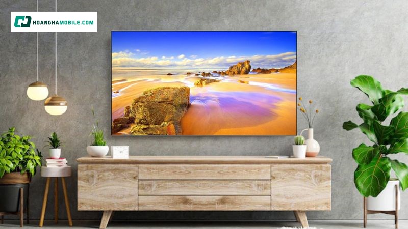 Tivi samsung QLED 4K.