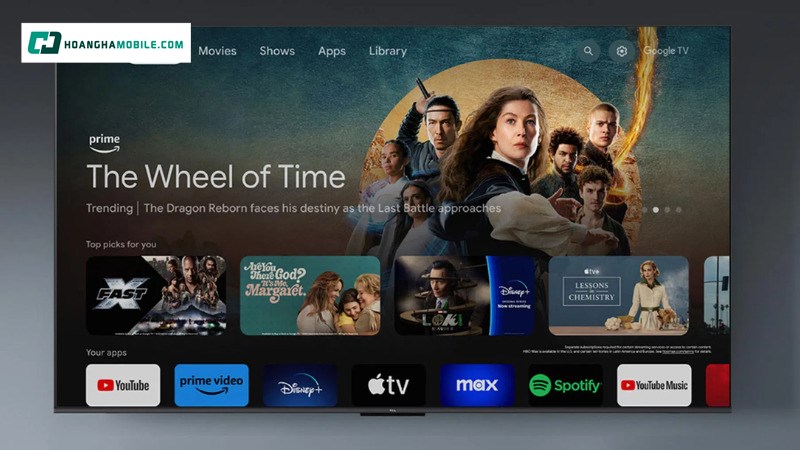 Hệ điều hành Google TV thông minh Hệ điều hành Google TV thông minh