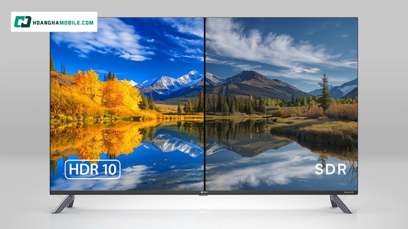 Công nghệ HDR10 và tần số quét 60Hz Công nghệ HDR10 và tần số quét 60Hz