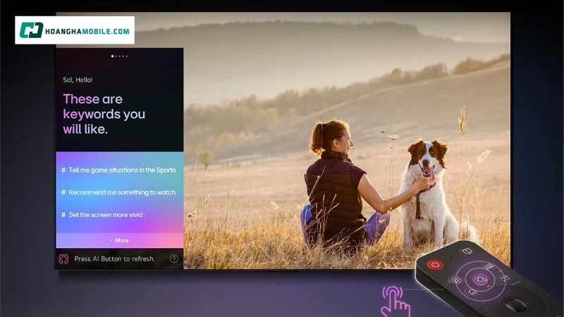 Hỗ trợ chiếu nội dung không dây từ thiết bị di động Hỗ trợ chiếu nội dung không dây từ thiết bị di động