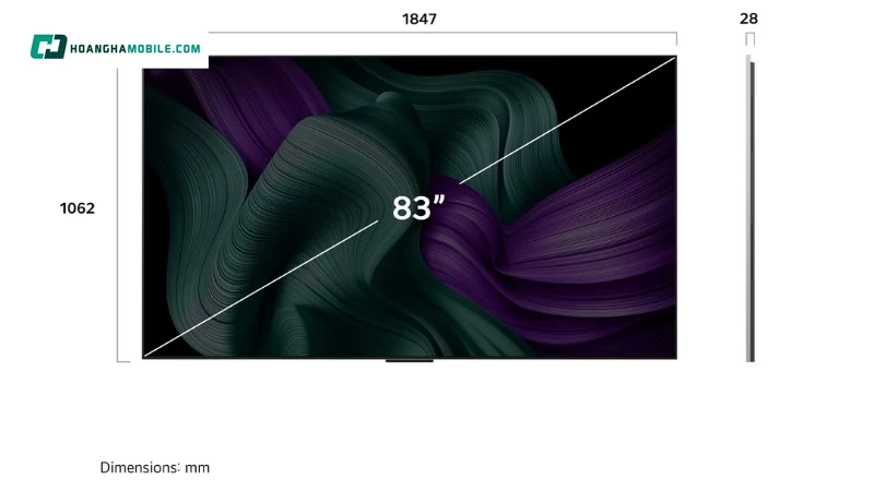 Thiết kế hiện đại và tinh giản. Thiết kế hiện đại và tinh giản.