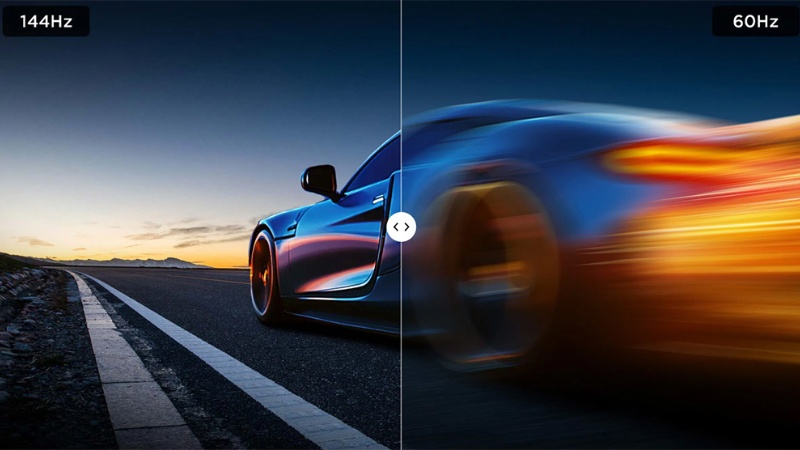 Tần số quét lên đến 144Hz Tần số quét lên đến 144Hz